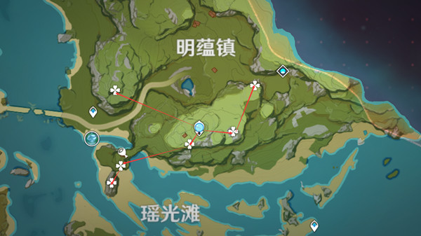 原神清心采集点位置大全 清心刷新坐标一览[多图]