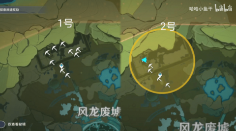 原神藏宝地8在哪里？原神风龙废墟特殊宝藏位置